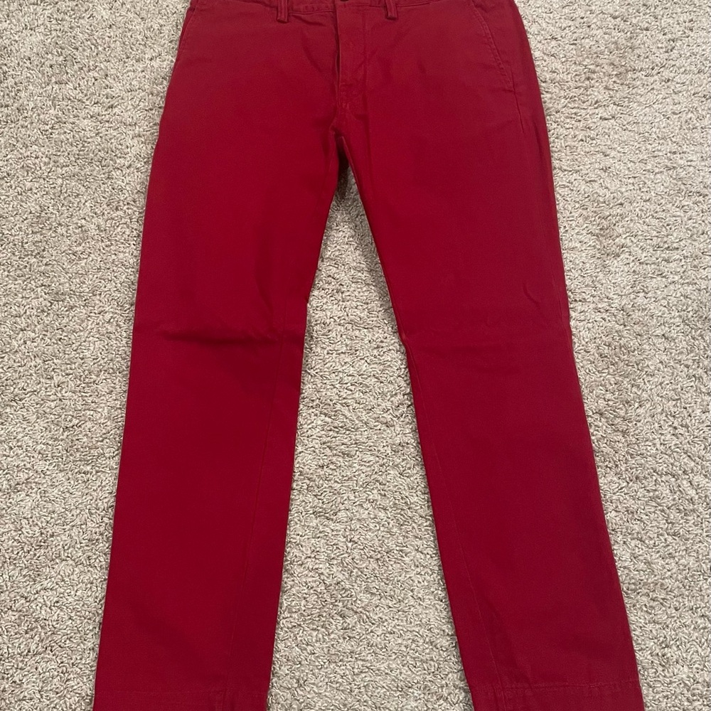 Men's Red Pants